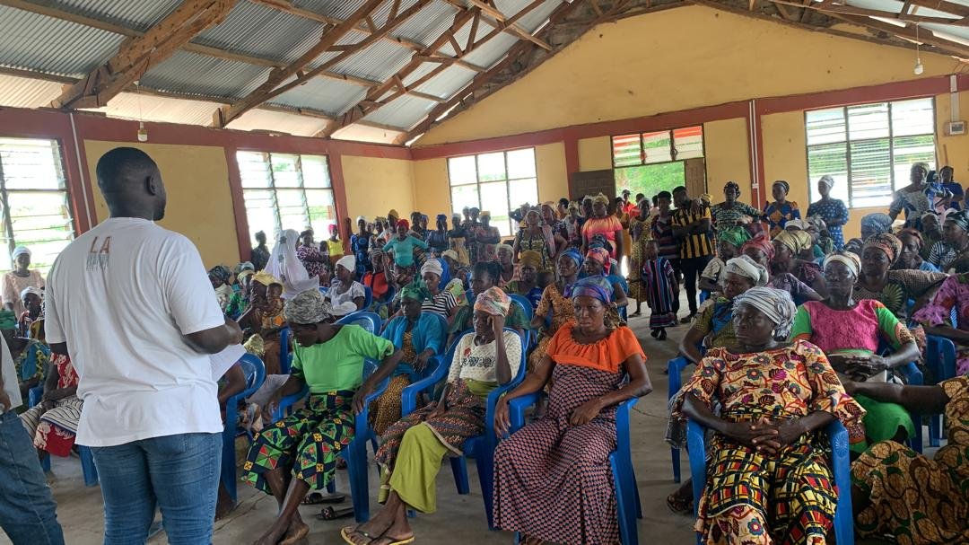 Meeting the women's shea cooperative in Northern Ghana